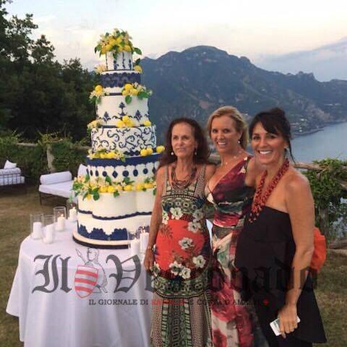 Matrimonio stellare di Ravello, per Mr & Mrs Smith un "sì" da super star /FOTO
