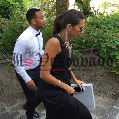 Matrimonio stellare di Ravello, per Mr & Mrs Smith un "sì" da super star /FOTO