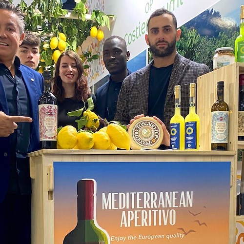Mediterranean Aperitivo: il Limone Costa d’Amalfi IGP tra i 4 prodotti europei di qualità 