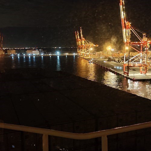 Mentre Amalfi festeggia il patrono Sant’Andrea il capitano Barra salpa verso il porto di Xiamen /FOTO