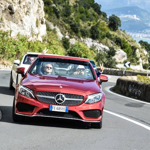 Mercedes Benz sceglie la Costiera Amalfitana per il suo Tour Cabrio 2016 /FOTO