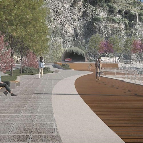Minori, Amministrazione presenta la variante in galleria per Maiori: sei appuntamenti in aula consiliare per visionare il video rendering