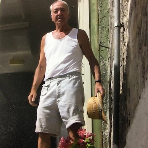 Minori dice addio ad Antonio Di Lieto, una vita per il suo giardino fiorito