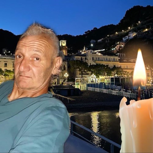 Minori è affranta per la prematura scomparsa di Lorenzo Civale. Il cordoglio del Sindaco