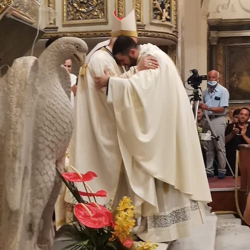 Minori, il messaggio del sindaco Reale al novello sacerdote Don Daniele Civale