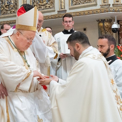 Minori, il messaggio del sindaco Reale al novello sacerdote Don Daniele Civale