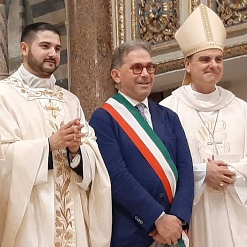 Minori, il messaggio del sindaco Reale al novello sacerdote Don Daniele Civale
