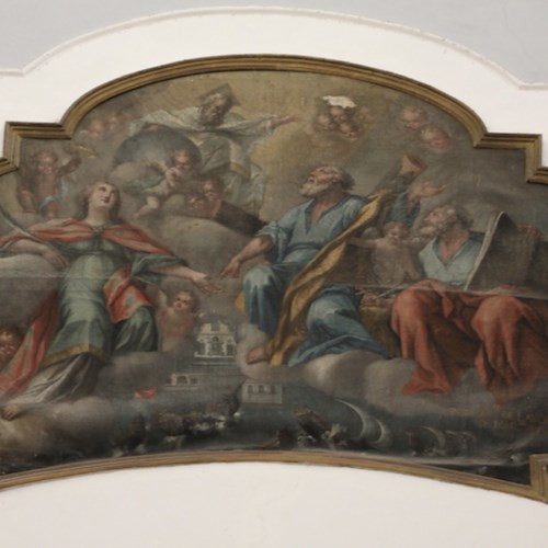 Minori, il quadro di Santa Trofimena torna all’antico splendore: 1° luglio presentazione del restauro