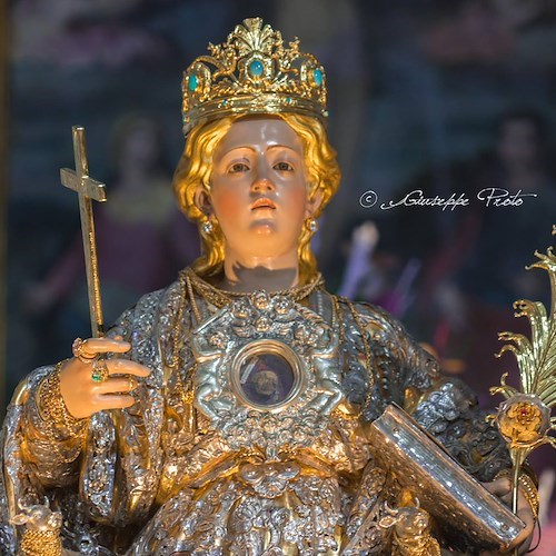 Minori onora Santa Trofimena: ad aprire il Novenario il novello sacerdote Don Daniele, 13 luglio torna la processione