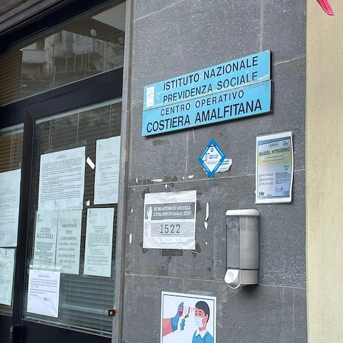 Minori, per agosto e metà settembre sede INPS adotta nuovo assetto organizzativo