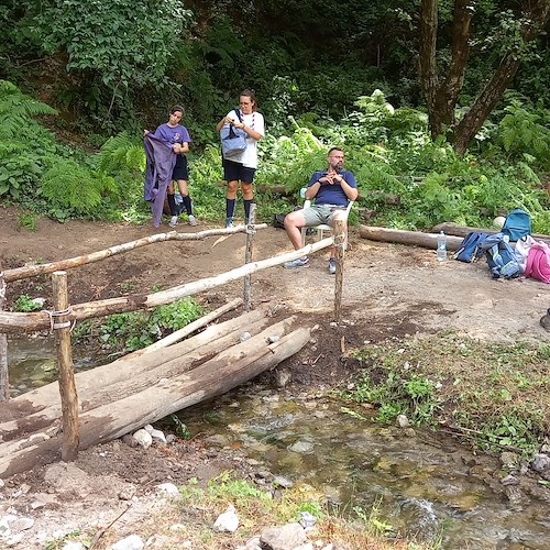 Minori, Scout e associazioni per l'ambiente ripuliscono l'Ariola. Si pensa a un parco tematico [FOTO]