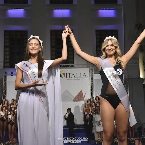 Miss Italia 2022, Cristina Palumbo vince la finale regionale e si aggiudica il titolo di Miss Costiera Amalfitana 