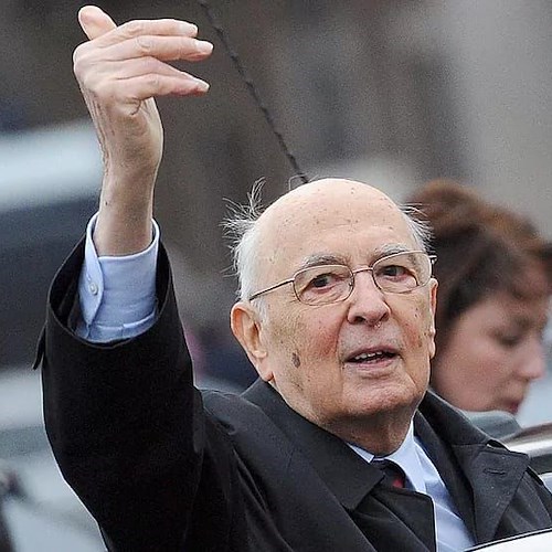 È morto Giorgio Napolitano, due volte Presidente della Repubblica. Nel 2010 ebbe a Minori il Premio di Letteratura Enogastronomica