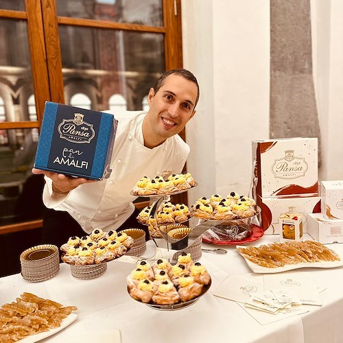 Napoli, anche la Pasticceria Pansa di Amalfi alla cena di beneficenza per i bambini del Santobono