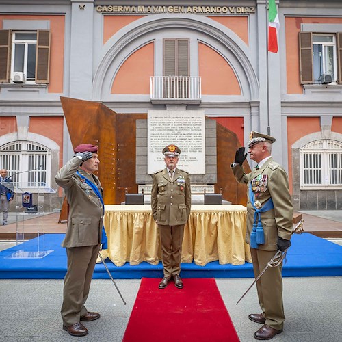 Napoli, Generale Tota va in quiescenza. Giovanni Maria Iannucci è il nuovo comandante delle Forze Operative Sud /VIDEO
