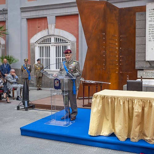 Napoli, Generale Tota va in quiescenza. Giovanni Maria Iannucci è il nuovo comandante delle Forze Operative Sud /VIDEO