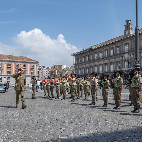 Napoli, Generale Tota va in quiescenza. Giovanni Maria Iannucci è il nuovo comandante delle Forze Operative Sud /VIDEO
