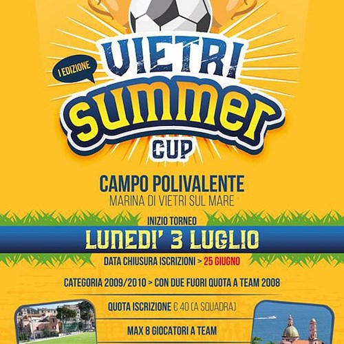 Nasce il "Vietri Summer Cup", a luglio al via il primo torneo giovanile di calcio a 5 