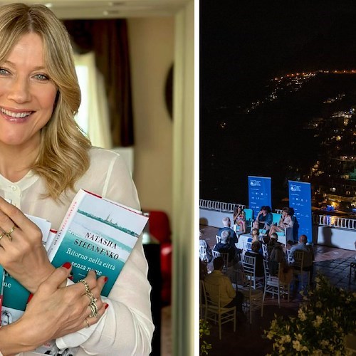 Natasha Stefanenko chiude la XXXI edizione della rassegna letteraria "Positano Mare, Sole e Cultura"