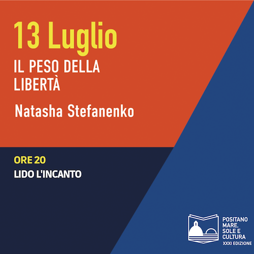 Natasha Stefanenko chiude la XXXI edizione della rassegna letteraria "Positano Mare, Sole e Cultura"