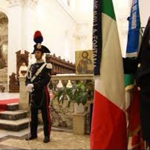 ‘Nei secoli fedele’, 21 novembre Carabinieri celebrano a Minori la Virgo Fidelis