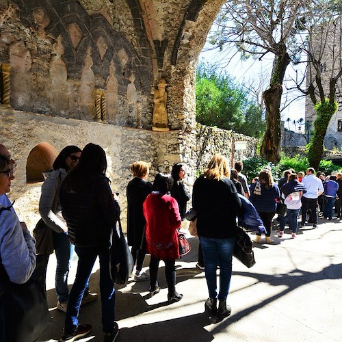 Nel weekend del 25 aprile record di visitatori a Villa Rufolo: 7.500 le presenze