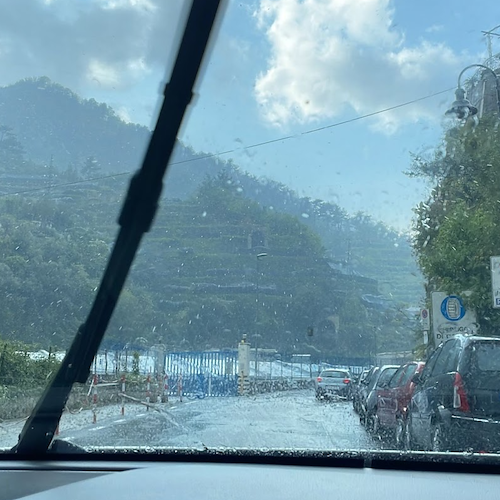 Nel weekend torna il maltempo in Costa d'Amalfi: da venerdì instabilità e piogge