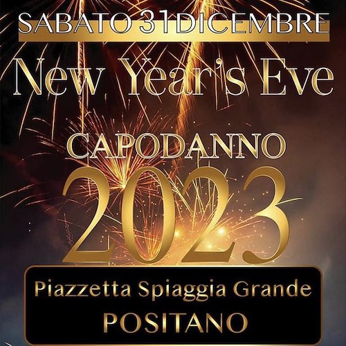“New Year’s Eve”, a Positano torna il Capodanno nella piazza della Spiaggia Grande