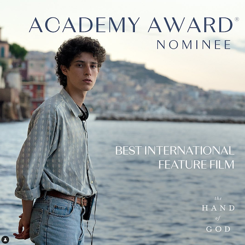 Nomination agli Oscar per "È stata la mano di Dio", il film di Sorrentino girato anche in Costa d'Amalfi 