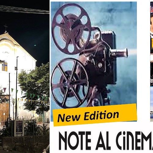 "Note al Cinematografo", 7 luglio a Tramonti emozioni in musica dal grande schermo alla piazza