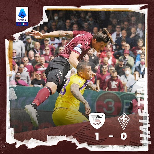 Nove punti nelle ultime tre partite per i granata. Battuta anche la Fiorentina 2-1 all’Arechi