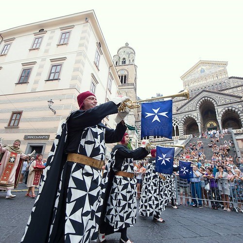 Novità ad Amalfi: il Corteo Storico delle Antiche Repubbliche Marinare si terrà il giorno precedente alla Regata