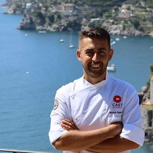 Nuovo traguardo per Michele Zuppardi, il pasticcere di Minori alla scuola dei mestieri del gusto di CAST Alimenti