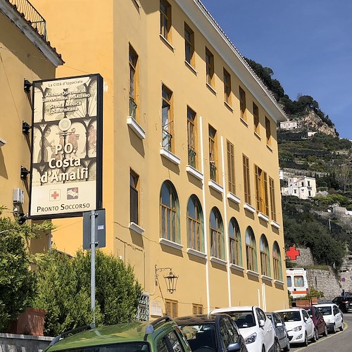 Ospedale Costa d’Amalfi, 72enne di Scala ricoverata nell’area Covid
