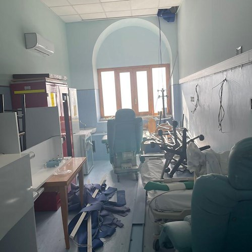 Ospedale Costa d'Amalfi, in corso lavori di adeguamento Pronto Soccorso con annessi posti di Osservazione Breve Intensiva