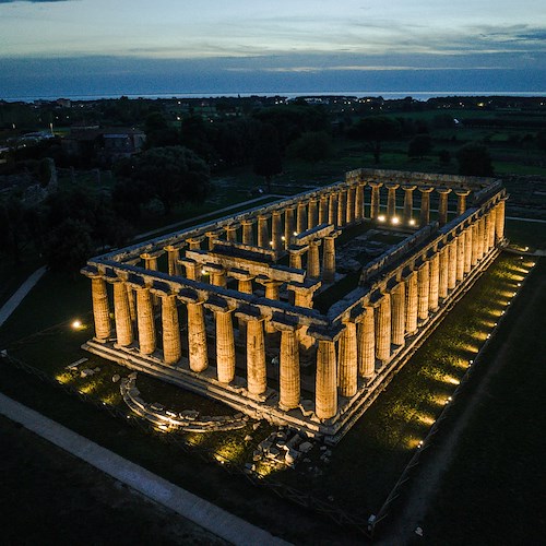 Paestum da record: oltre mezzo milione di visitatori nel 2023<br />&copy; Parco Archeologico di Paestum e Velia