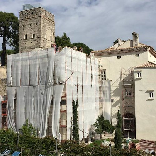 Palazzo Rufolo: via i ponteggi dalle facciate, sabato 31 presentazione lavori di restauro