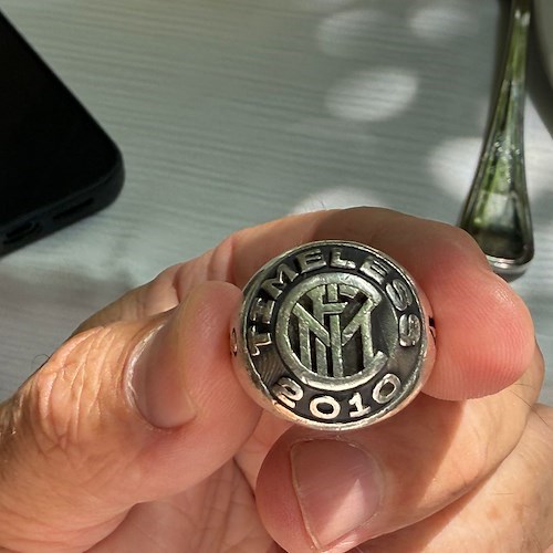 Anello del Triplete dell'Inter<br />&copy; Massimiliano D'Uva