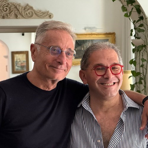 Paolo Bonolis con Andrea Reale<br />&copy; Massimiliano D'Uva