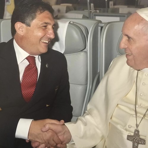 Papa Francesco a Panama per la Giornata Mondiale della Gioventù con Padre Enzo e Rino Anastasio