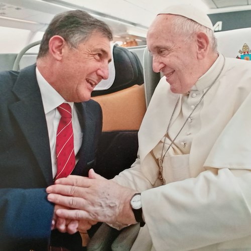 Papa Francesco in Iraq: in volo il suo "angelo custode" è sempre Rino Anastasio