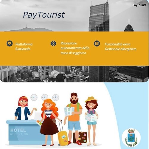 "PayTourist", Maiori mette a disposizione un nuovo software per la gestione dell’imposta di soggiorno e servizi annessi