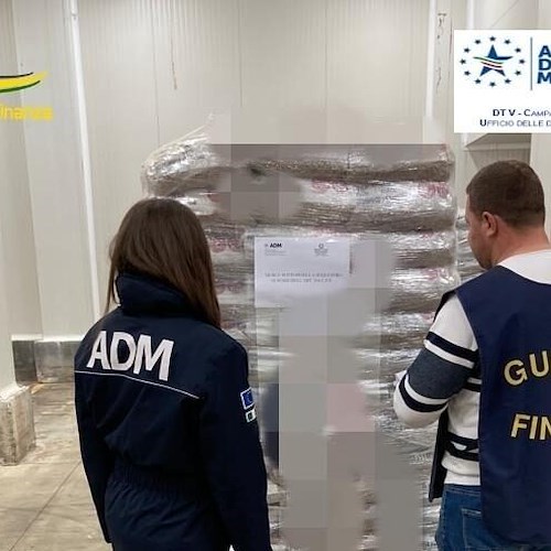 Pellet contraffatto bloccato al Porto di Salerno, proveniva dall'Egitto