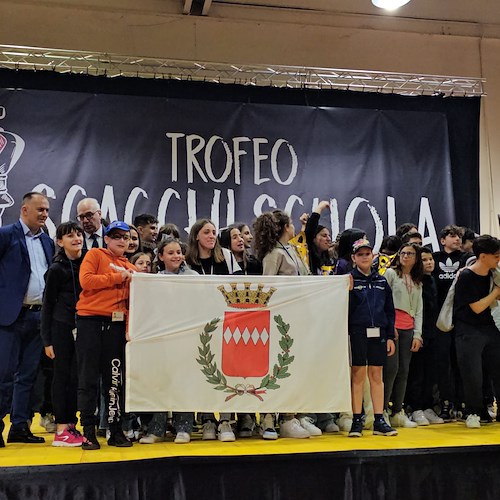 Pioggia di riconoscimenti per gli studenti di Sorrento alle finali del Trofeo Scacchi Scuola in Abruzzo