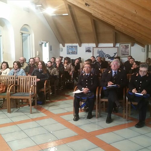 Polizia Locale Costa d'Amalfi a lezione di Sicurezza e Legalità in materia di commercio [FOTO]