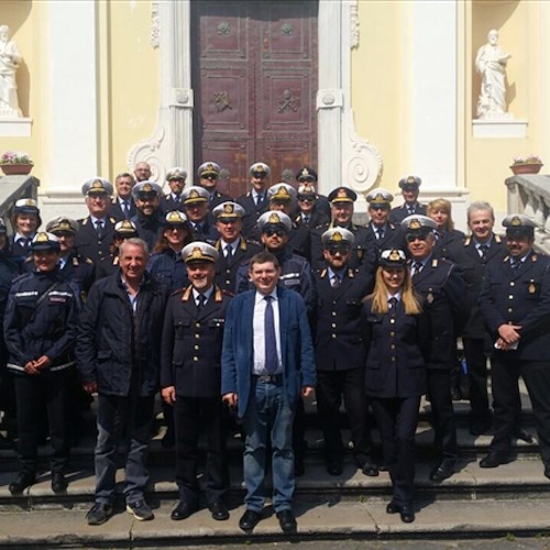 Polizia Locale Costa d'Amalfi a lezione di Sicurezza e Legalità in materia di commercio [FOTO]