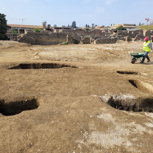 Pompei, avviati nuovi scavi nell'area centrale del sito archeologico