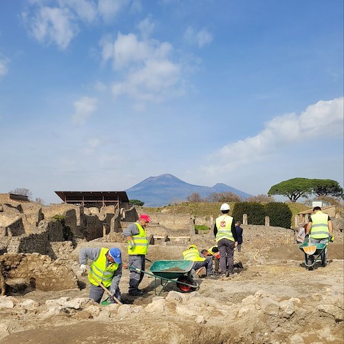 Pompei, avviati nuovi scavi nell'area centrale del sito archeologico