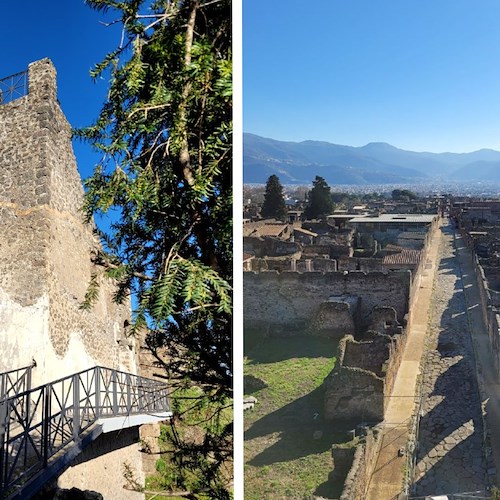 Pompei dall’alto: dal 23 dicembre uno sguardo sulla Città antica dalla Torre di Mercurio