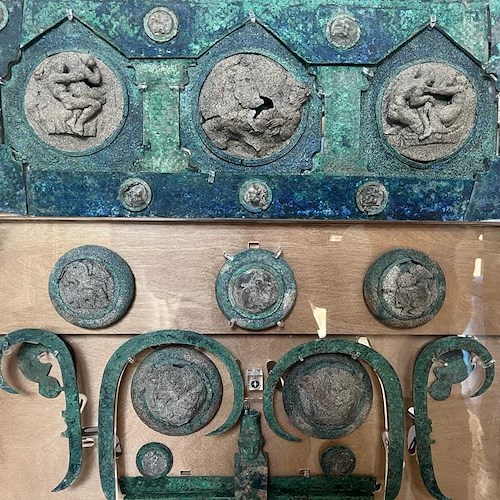 Pompei, restaurato il carro cerimoniale di Civita Giuliana: dal 4 maggio in esposizione per la prima volta 